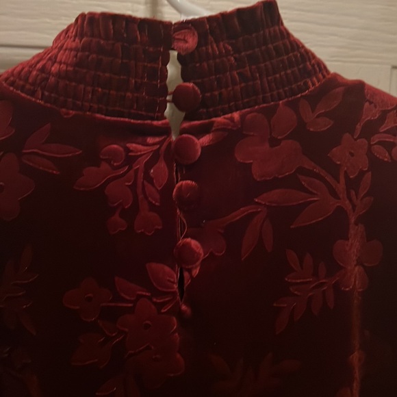 Matilda Jane Red Velvet Dresses- Perfect for the holidays - Picture 5 of 8